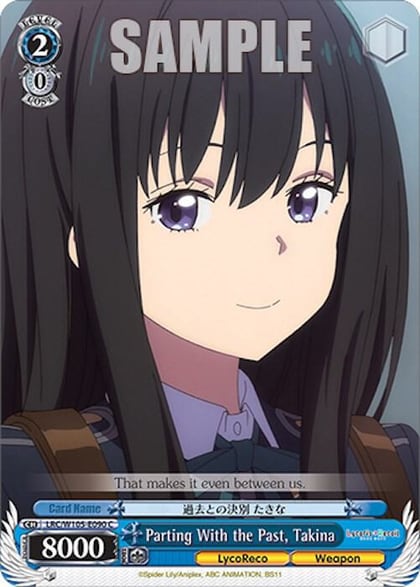 Parting With the Past, Takina, Lycoris Recoil LRC/W105-E090 C