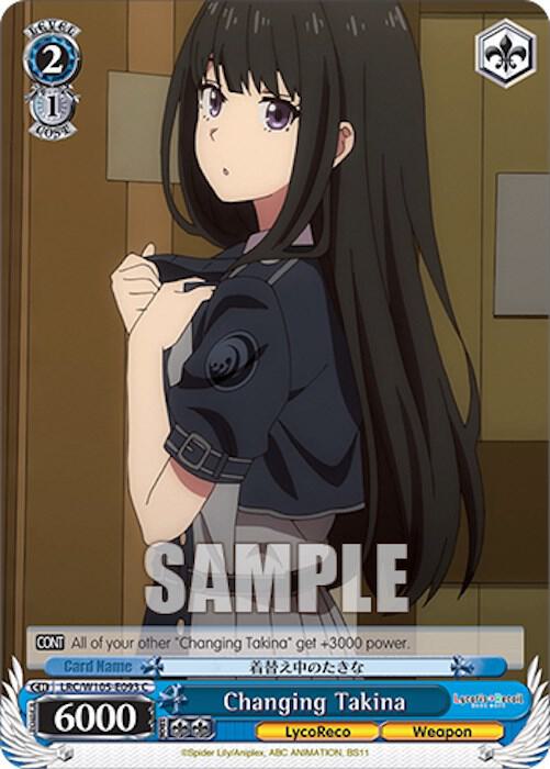 Changing Takina, Lycoris Recoil LRC/W105-E093 C