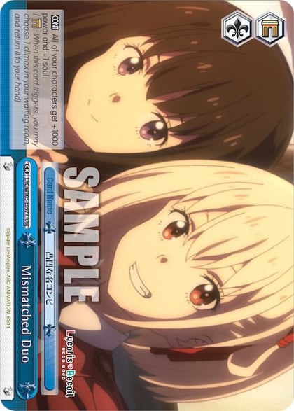 Mismatched Duo (RRR), Lycoris Recoil LRC/W105-E097R RRR