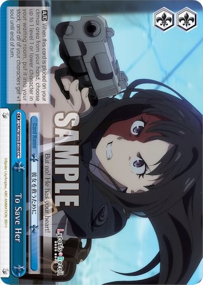 To Save Her, Lycoris Recoil LRC/W105-E100 CC