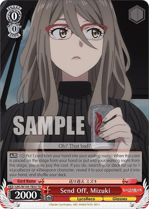 Send Off, Mizuki, Lycoris Recoil LRC/W105-TE02 TD