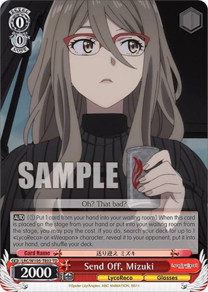 Send Off, Mizuki, Lycoris Recoil LRC/W105-TE02 TD