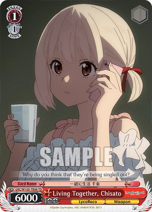 Living Together, Chisato, Lycoris Recoil LRC/W105-TE06 TD