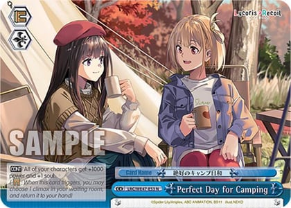 Perfect Day for Camping, Lycoris Recoil Premium Booster LRC-WE47-E53 N