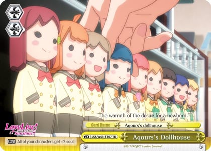 Aqours's Dollhouse, Love Live! Sunshine!! Extra Booster LSS/W53-TE07 TD