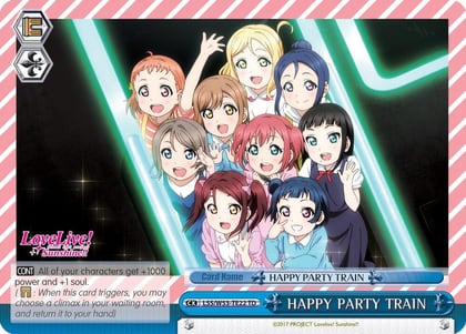 HAPPY PARTY TRAIN, Love Live! Sunshine!! Extra Booster LSS/W53-TE22 TD