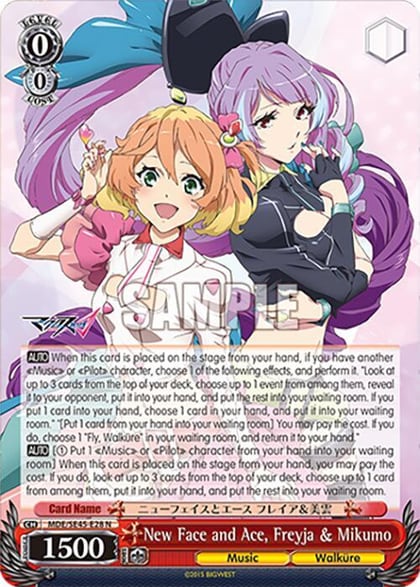 New Face and Ace, Freyja & Mikumo, MACROSS Delta Premium Booster MDE/SE45E28 N