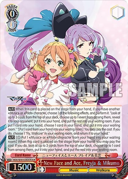 New Face and Ace, Freyja & Mikumo (DCR), MACROSS Delta Premium Booster MDE/SE45E28DCR DCR