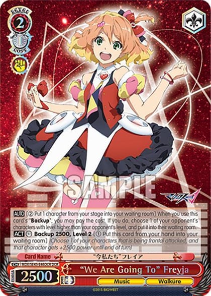 "We Are Going To" Freyja (DCR), MACROSS Delta Premium Booster MDE/SE45E46DCR DCR