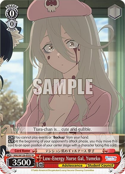 Low-Energy Nurse Gal, Yumeko, Makeine: Too Many Losing Heroines! MKI/W126-E057 R