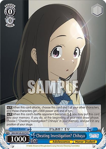 Cheating Investigation? Chihaya, Makeine: Too Many Losing Heroines! MKI/W126-E079 R