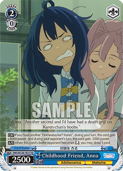 Childhood Friend, Anna, Makeine: Too Many Losing Heroines! MKI/W126-TE17 TD