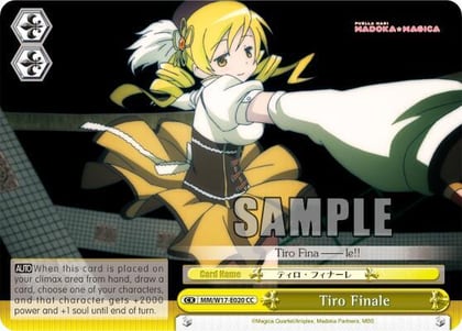 Tiro Finale, Puella Magi Madoka Magica MM/W17-E020 CC