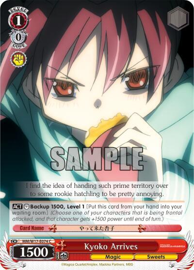 Kyoko Arrives, Puella Magi Madoka Magica MM/W17-E074 C