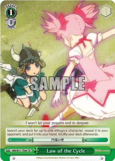 Law of the Cycle (TD), Puella Magi Madoka Magica MM/W17-TE06 TD