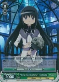 "Real Memories" Homura (SR), Puella Magi Madoka Magica the Movie -Rebellion- MM/W35-E029S SR