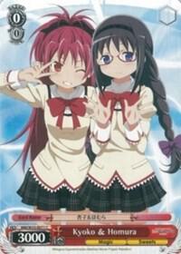 Kyoko & Homura, Puella Magi Madoka Magica the Movie -Rebellion- MM/W35-E071 C