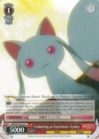 Conducting an Experiment, Kyubey, Puella Magi Madoka Magica the Movie -Rebellion- MM/W35-E073 C