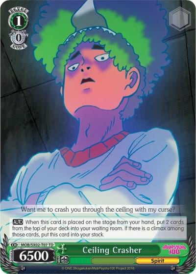 Ceiling Crasher, Mob Psycho 100 MOB/SX02-T07 TD