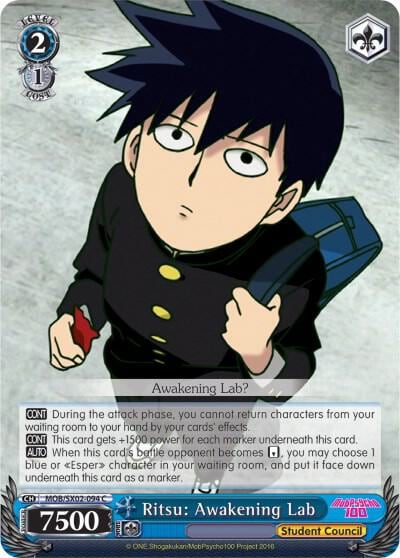 Ritsu: Awakening Lab, Mob Psycho 100 MOB/SX02-094 C