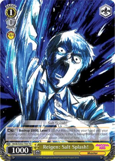 Reigen: Salt Splash!, Mob Psycho 100 MOB/SX02-T04 TD
