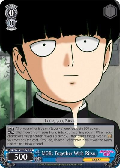 MOB: Together With Ritsu, Mob Psycho 100 MOB/SX02-080 U