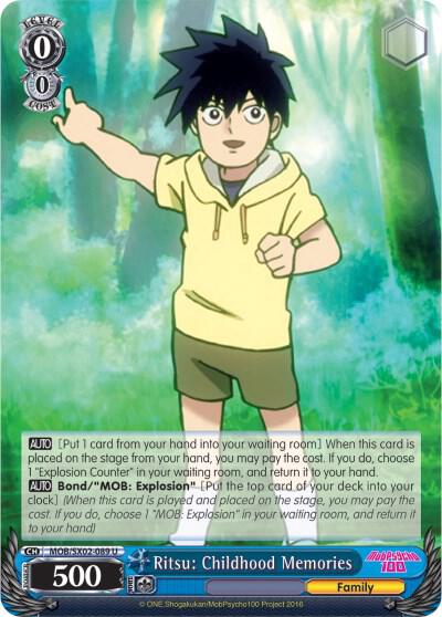 Ritsu: Childhood Memories, Mob Psycho 100 MOB/SX02-089 U