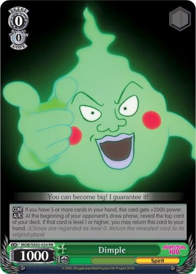 Dimple, Mob Psycho 100 MOB/SX02-024 RR