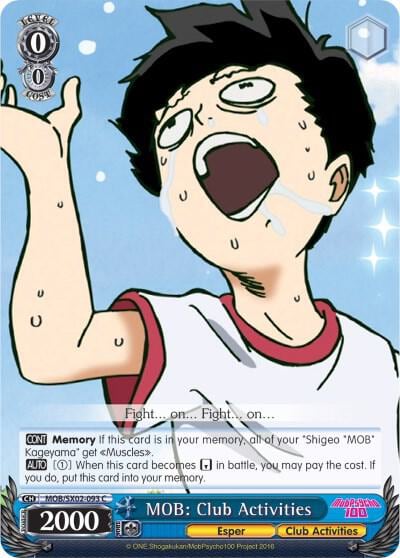 MOB: Club Activities, Mob Psycho 100 MOB/SX02-093 C