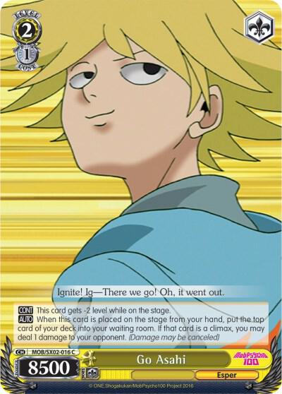 Go Asahi, Mob Psycho 100 MOB/SX02-016 C