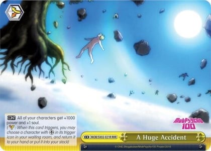 A Huge Accident (RRR), Mob Psycho 100 MOB/SX02-021R RRR