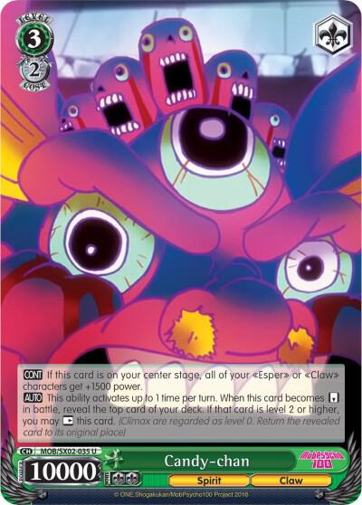 Candy-chan, Mob Psycho 100 MOB/SX02-035 U