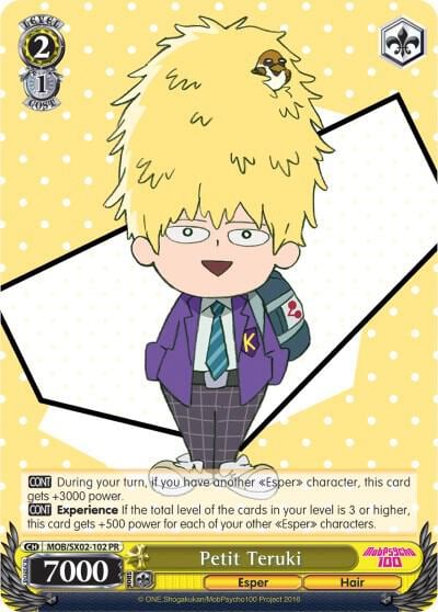 Petit Teruki, Mob Psycho 100 MOB/SX02-102 PR