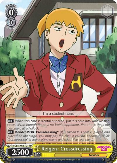 Reigen: Crossdressing, Mob Psycho 100 MOB/SX02-T01 TD