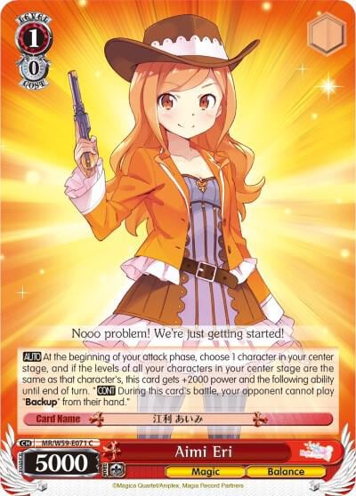 Aimi Eri, Magia Record: Puella Magi Madoka Magica [Side Story] (Mobile) MR/W59-E071 C