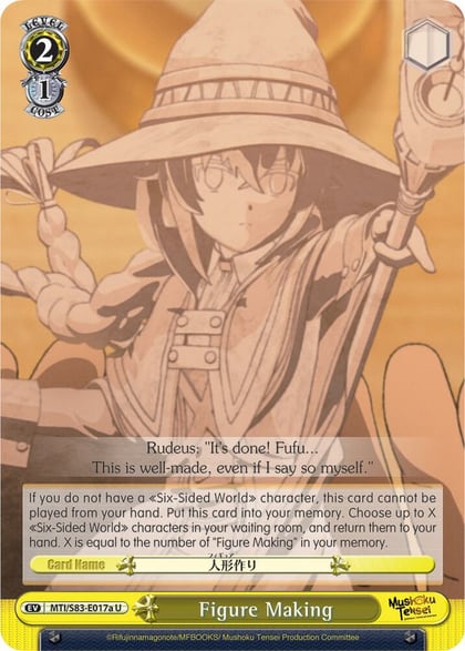 Figure Making (A), Mushoku Tensei: Jobless Reincarnation MTI/S83-E017a U