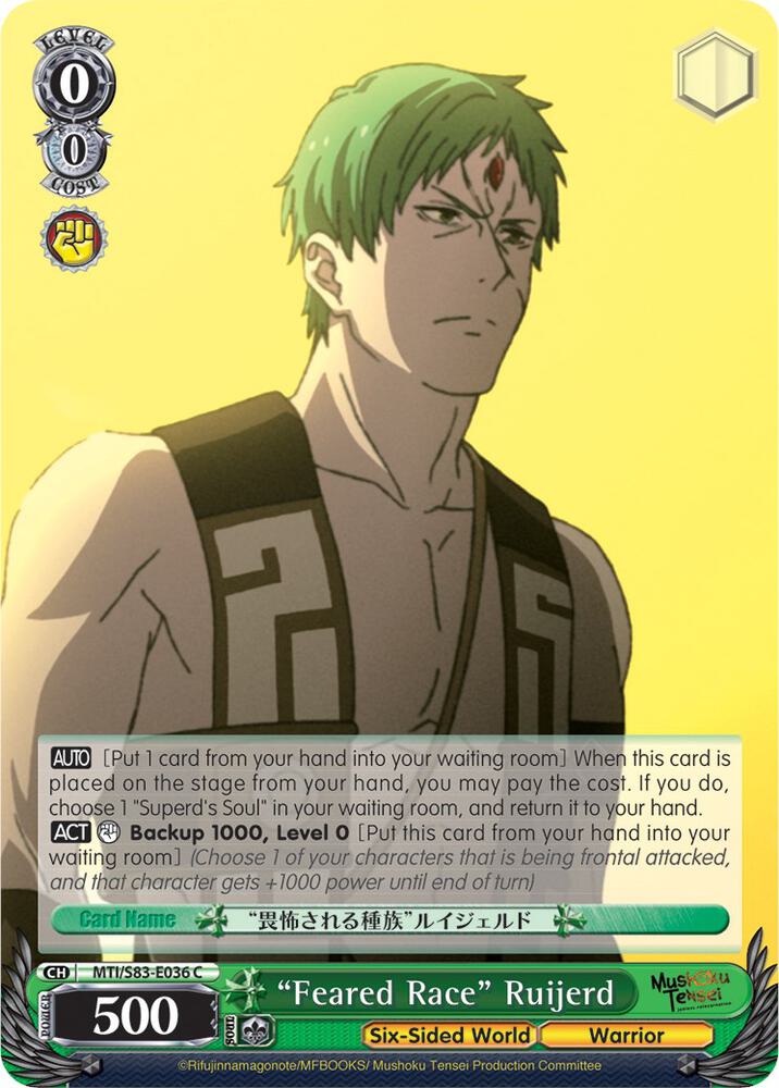 "Feared Race" Ruijerd, Mushoku Tensei: Jobless Reincarnation MTI/S83-E036 C