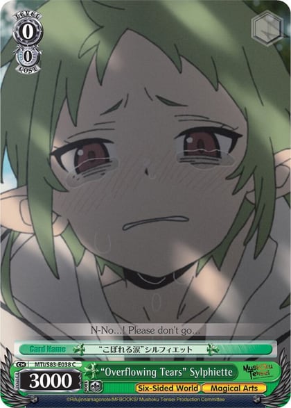 "Overflowing Tears" Sylphiette, Mushoku Tensei: Jobless Reincarnation MTI/S83-E038 C