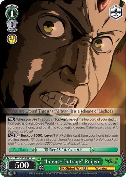 "Intense Outrage" Ruijerd, Mushoku Tensei: Jobless Reincarnation MTI/S83-E041 C