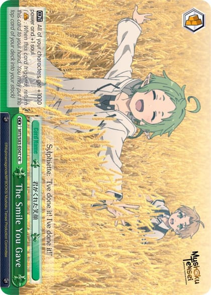 The Smile You Gave, Mushoku Tensei: Jobless Reincarnation MTI/S83-E047 CR