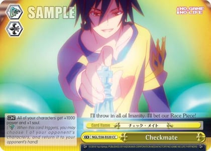 Checkmate, No Game No Life NGL/S58-E020 CC