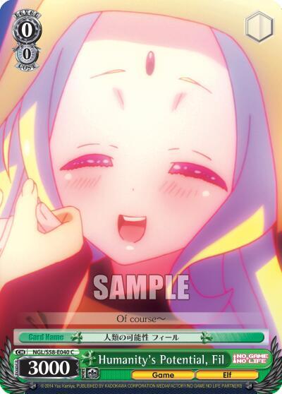 Humanity's Potential, Fil, No Game No Life NGL/S58-E040 C