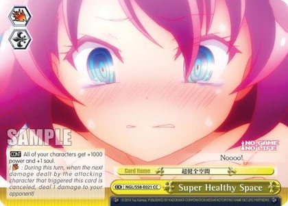 Super Healthy Space, No Game No Life NGL/S58-E021 CC