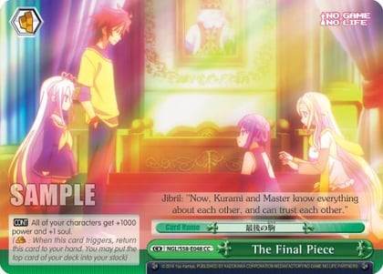 The Final Piece, No Game No Life NGL/S58-E048 CC