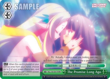 The Promise Long Ago (RRR), No Game No Life NGL/S58-E047R RRR