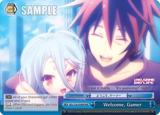 Welcome, Gamer (RRR), No Game No Life NGL/S58-E098R RRR