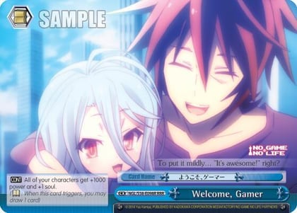 Welcome, Gamer (RRR), No Game No Life NGL/S58-E098R RRR