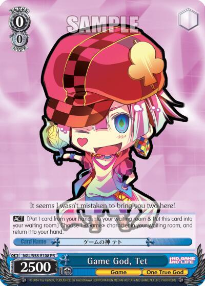 Game God, Tet, No Game No Life NGL/S58-E108 PR