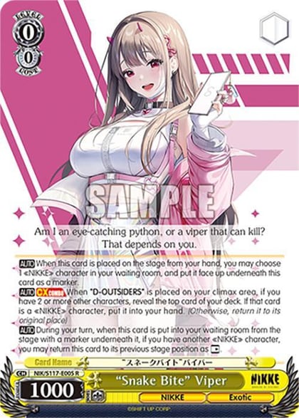 "Snake Bite" Viper, GODDESS OF VICTORY: NIKKE NIK/S117-E005 R