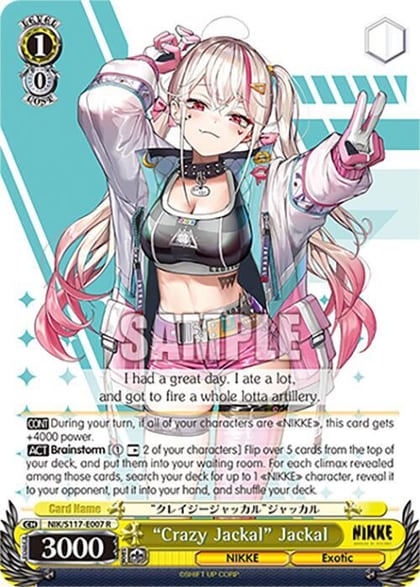 "Crazy Jackal" Jackal, GODDESS OF VICTORY: NIKKE NIK/S117-E007 R